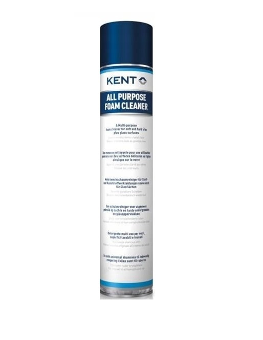 Spray cu spuma activa KENT pt curatare tapiterie, plastic si piele 750 ml