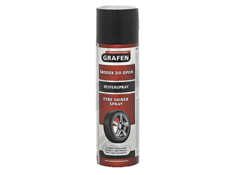 Spray curatare si intretinere anvelope Grafen Professional GPTS500, 500ml