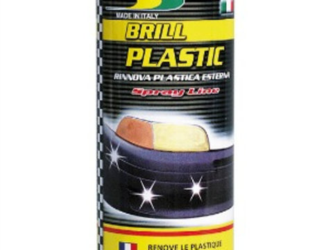 Spray curatat si reconditionat plastic exterior Stac Plastic Italy 400 ml