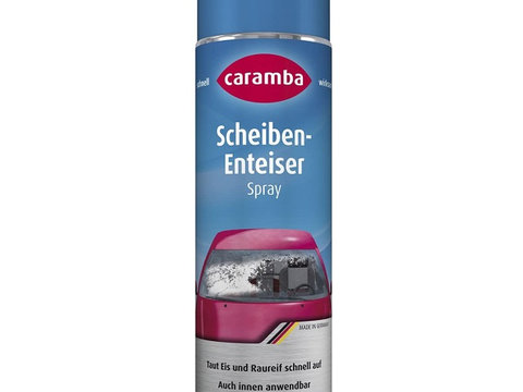 Spray dezghetare geamuri, solutie degivrare parbriz CARAMBA 500 ml