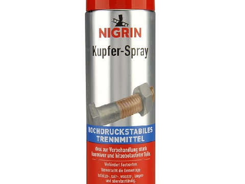 Spray gresare pe baza de cupru NIGRIN 500 ml