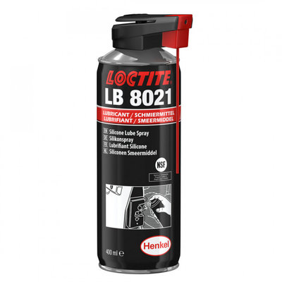 Spray lubrifiant siliconic LOCTITE LB 8021 400ml