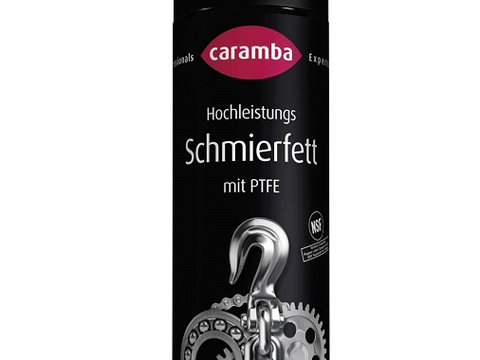 Spray lubrifiera uscata de inalta performanta cu teflon (PTFE) CARAMBA 500 ml, Vaselina