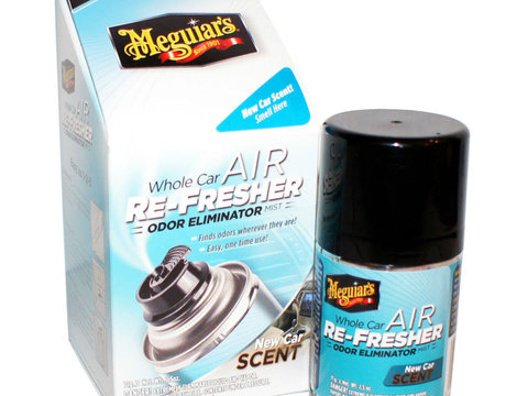 Spray odorizant auto MEGUIAR'S Aer Refreshner New Car 59ml