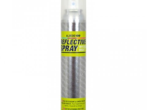 Spray reflectorizant pentru materiale textile, haine, rucsac, incaltaminte Albedo Invisible Bright, 200ml