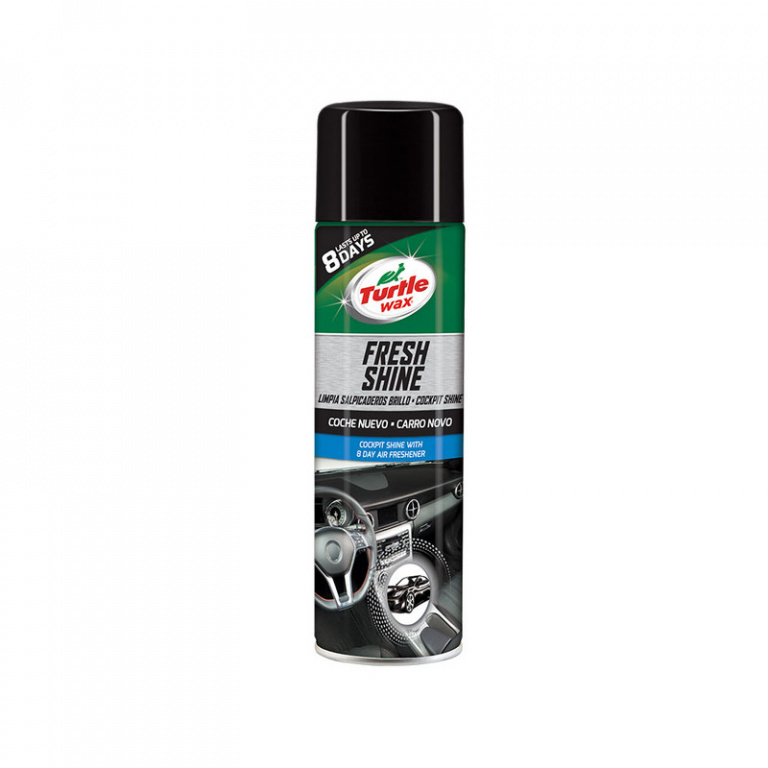 SPRAY SILICON BORD NEW CAR FRESH SHINE 500ML TURTL