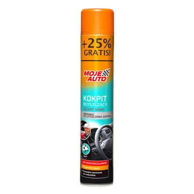Spray silicon de bord lucios cu aroma Sport MOJE A