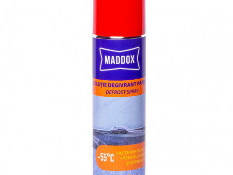 Spray solutie dezghetare parbriz -55° MADDOX 500ml