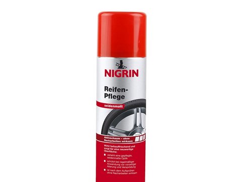 Spray spuma pentru curatat si lustruit anvelope Nigrin 500ml