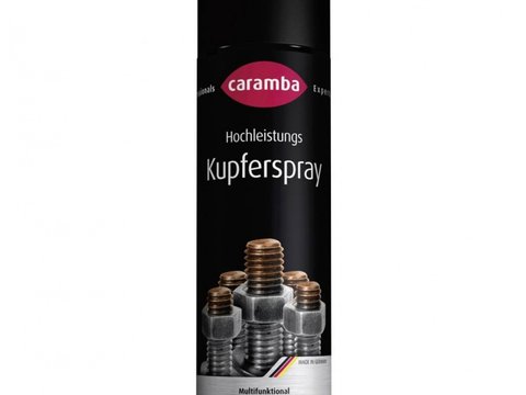 Spray vaselina cupru pentru ungere si protectie temperaturi ridicate Caramba 500ml 60268505