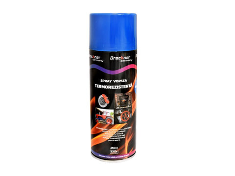 Spray vopsea ALBASTRU rezistent termic pentru etrier 450ml. Breckner ERK AL-030620-15