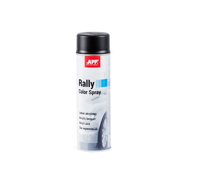 Spray vopsea APP Rally Color culoare negru mat 600