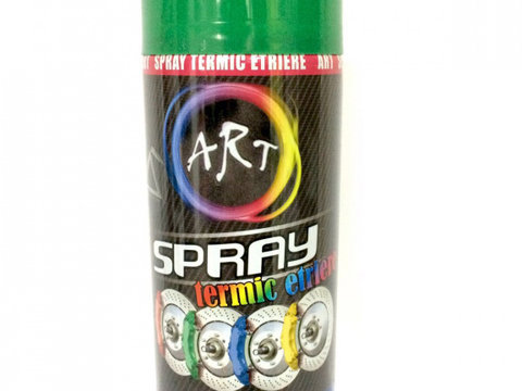 Spray Vopsea Art Rezistent Termic Etrier Verde 400ML