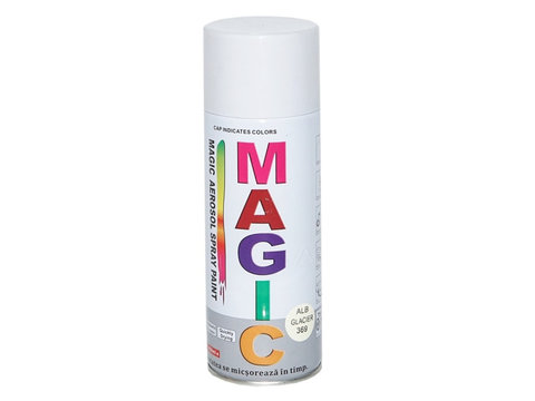 Spray vopsea MAGIC ALB GLACIAR 400ml Cod:369