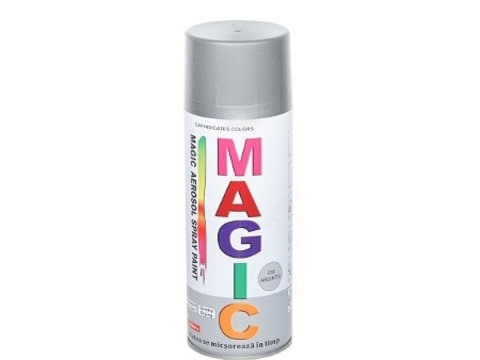 Spray vopsea Magic ARGINTIU 450ml Cod: 036