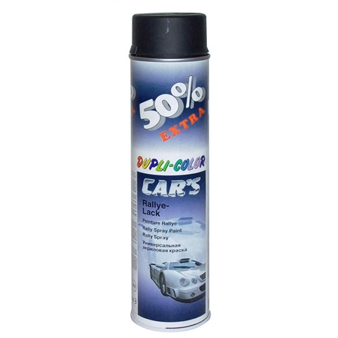 SPRAY VOPSEA NEGRU MAT 600ML DUPLI-COLOR