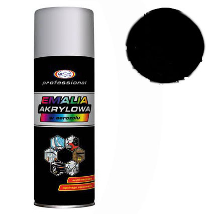 Spray vopsea Negru RAL 9005MAT 400ML Wesco