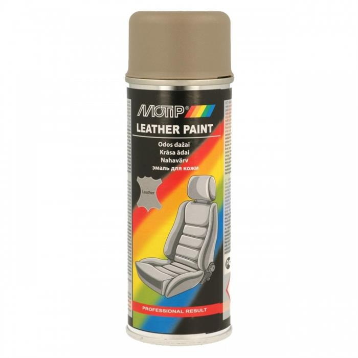 Spray Vopsea Pentru Piele Bej / Gri 200 Ml Motip 382430 22879