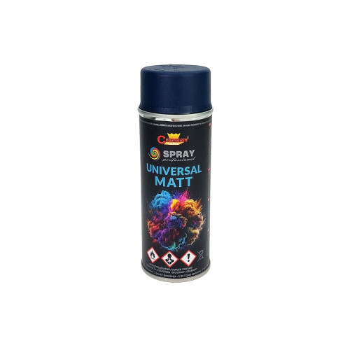 Spray Vopsea Profesional Champion 400ml Albastru Mat ERK RAL5010 AL-230324-3