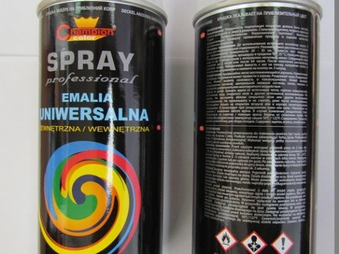 Spray vopsea Profesional CHAMPION RAL Lac Transparent 400ml