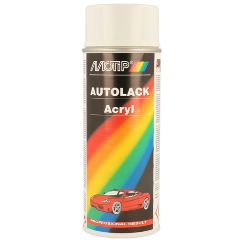 Spray vopsea retus auto KOMPAKT AUTOLACK Acryl , culoare alb-gri GL, 400 ml ~ 45320 ~ MOTIP