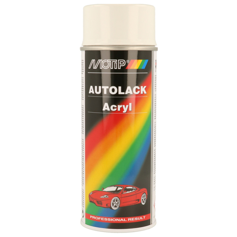 Spray vopsea retus auto KOMPAKT AUTOLACK Acryl , culoare alb-gri GL, 400 ml ~ 45658 ~ MOTIP