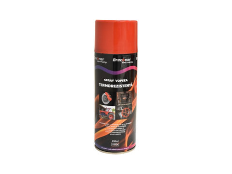 Spray vopsea ROSU rezistent termic pentru etrier 450ml. Breckner ERK AL-030620-13