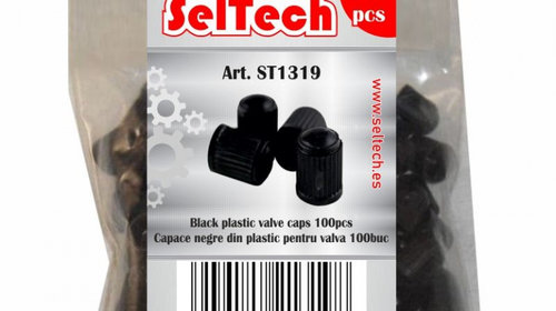 ST1319 Capace negre din plastic pentru v