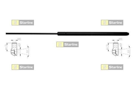 Starline amortizor haion pt jaguar x-type(cf_1) ,renault laguna II dupa 2001