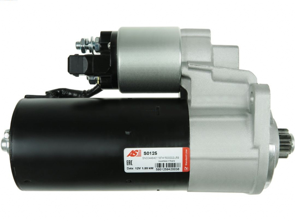 starter AS-PL S0125 pentru VW CADDY II A