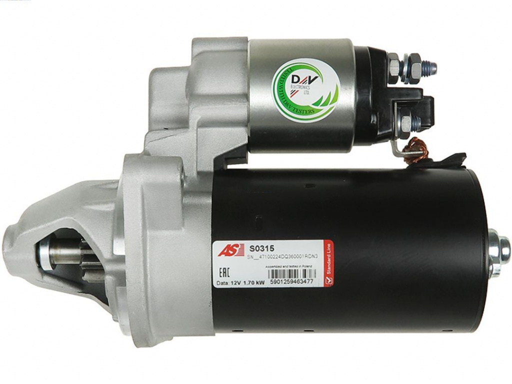 starter AS-PL S0315 se potriveste la BMW