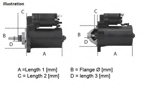 Starter MERCEDES-BENZ SL (R230), MERCEDES-BENZ SLK (R171), MERCEDES-BENZ S-CLASS limuzina (W221) - ELSTOCK 25-4324