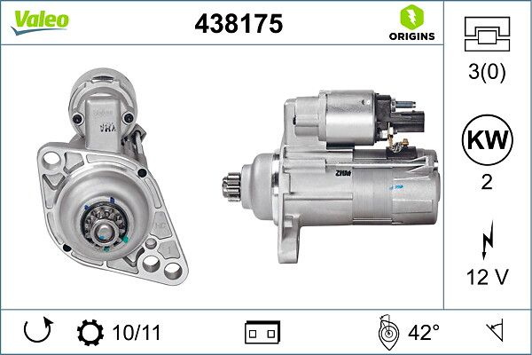 Starter VALEO 438175