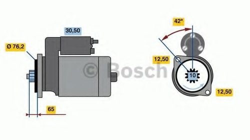 Starter VW CADDY IV Combi (Saab, SAJ) (2