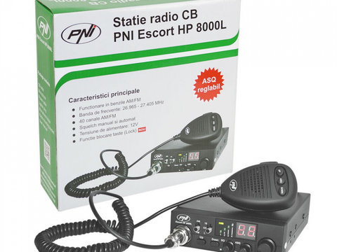 Statie radio CB NOUA Pni Escort Hp 8000L 12 V