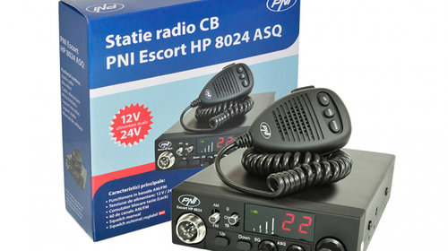 STATIE RADIO CB PNI ESCORT HP 8024 12/24