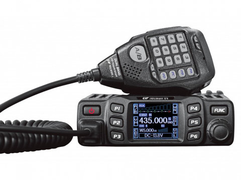 Statie radio VHF/UHF CRT MICRON UV dual band 144-146Mhz - 430-440Mhz, 13.8 Vdc, DTMF, Dual Watch, T.O.T, Scaun, Talk Around PNI-CRTMIUV