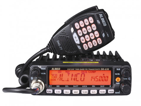 Statie radio VHF/UHF PNI Alinco DR-638HE dual band 144-146MHz/430-440Mhz pentru radioamatori PNI-DR-638HE