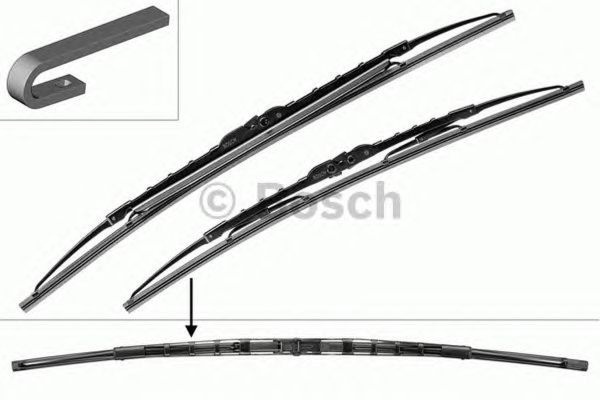 Stergator parbriz AUDI A6 Avant 4B5 C5 BOSCH 3397001582