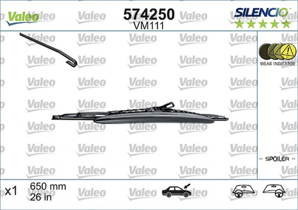 Stergator parbriz MAZDA 5 CR19 VALEO 574250