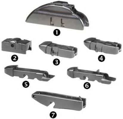 Stergator parbriz MERCEDES-BENZ GL-CLASS X164 HELLA 9XW197765211