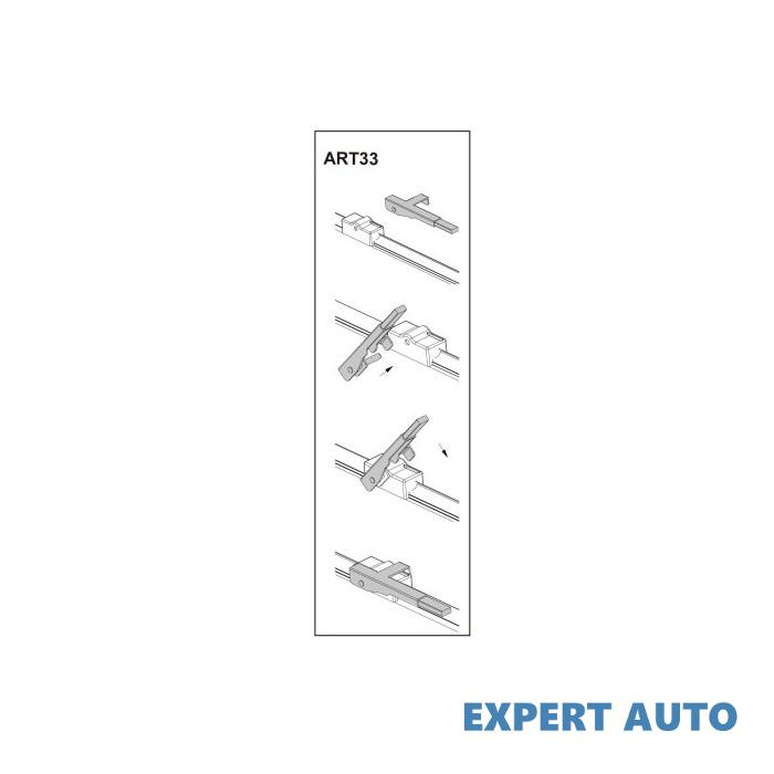 Stergator parbriz pasager citroen c5 12/2003-> cod:art33 19 #7