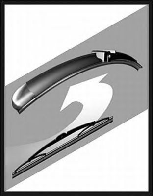 Stergator parbriz SEAT CORDOBA Vario 6K5 HELLA 9XW864077801