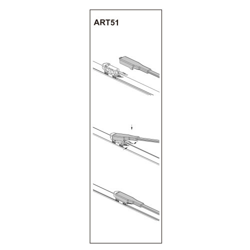Stergator parbriz sofer CITROEN C5 02/2008-> 51 28" AL-230818-43