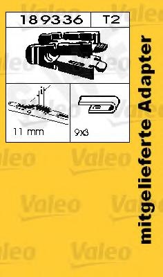 Stergator parbriz TOYOTA RAV 4 (SXA1_), MITSUBISHI COLT Mk III (C5_A), MITSUBISHI COLT Mk IV (CA_A) - SWF 116307