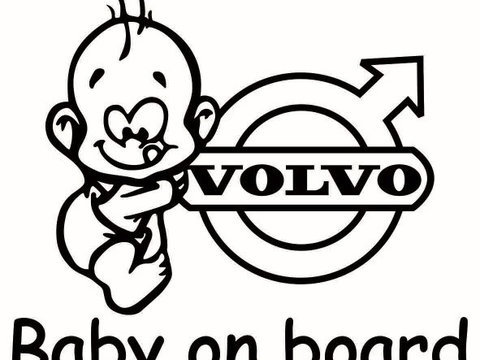 Sticker Baby On Bord Volvo TCL0125