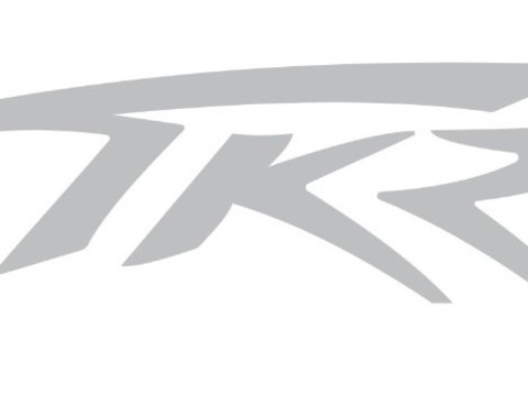 Sticker Moto Peugeot TKR 12x4.5cm Gri