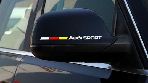 Sticker Oglinda Exterioara Audi Sport Ge