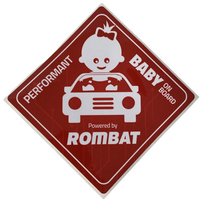 Sticker Rombat Baby On Bord 53047