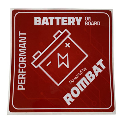 Sticker Rombat Performance 53046